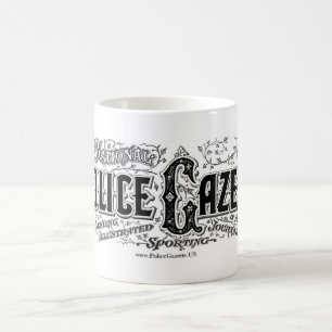 De Café Caneca da gazeta da polícia
