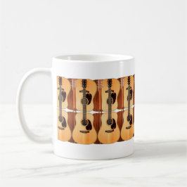 De Café Caneca da guitarra acústica