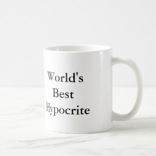 De Café Caneca da hipócrita
