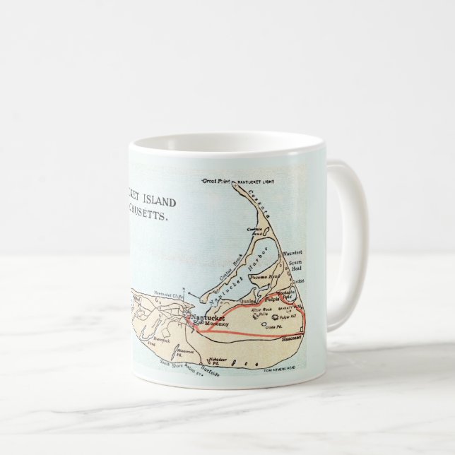 De Café Caneca da Ilha Nantucket (Frente Esquerda)