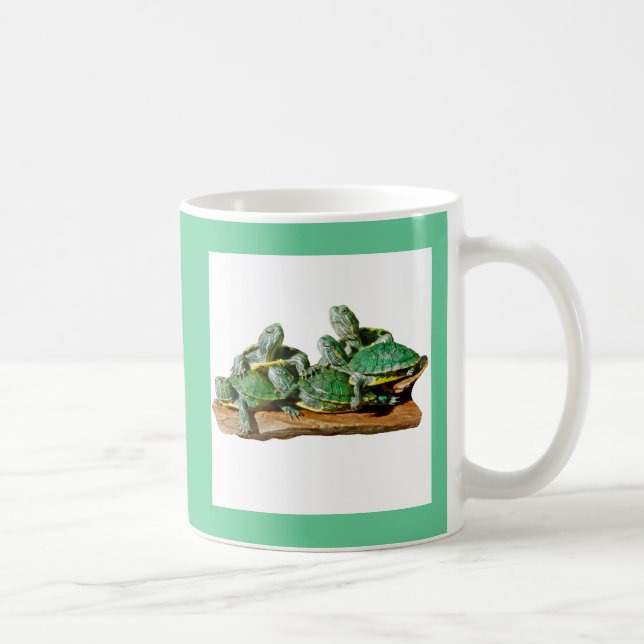 De Café Caneca da imagem da tartaruga (Direita)