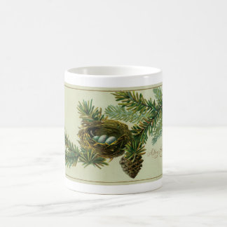 De Café Caneca da imagem do natal vintage