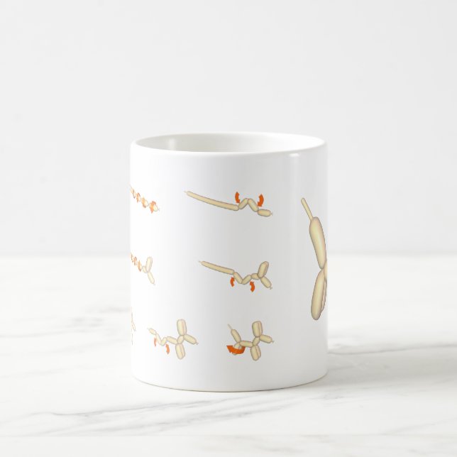 De Café Caneca da instrução do cão do Ballon (Centro)