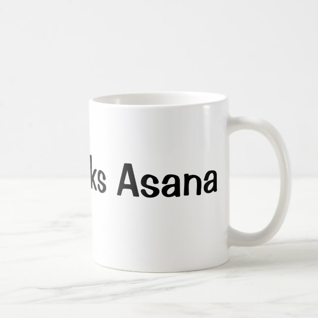 De Café Caneca da ioga do divertimento (Direita)
