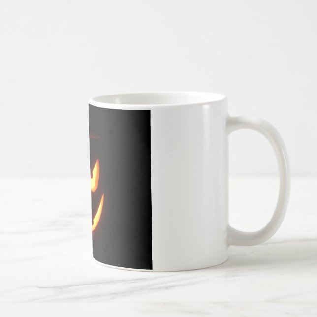 De Café Caneca da Jack-O-Lanterna do Dia das Bruxas (Direita)