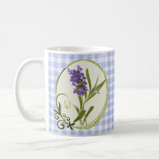 De Café caneca da lavanda
