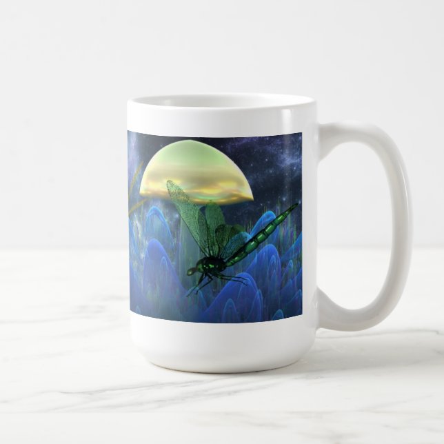 De Café Caneca da libélula da fantasia (Direita)