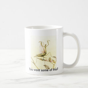 De Café Caneca da louva-a-deus