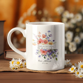De Café Caneca da Mãe do Noivo | Obrigado