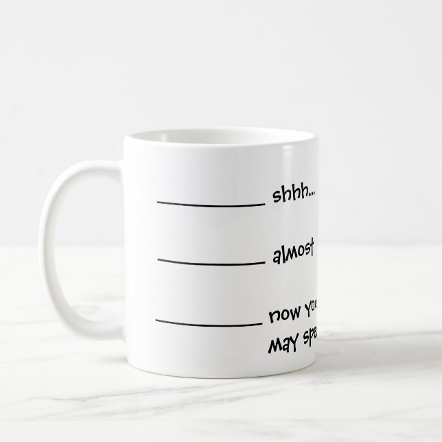De Café Caneca da manhã (Esquerda)