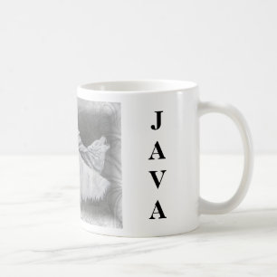 De Café Caneca da meia-noite do coro