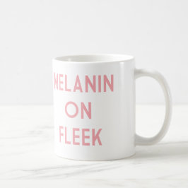 De Café Caneca da melanina