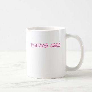 De Café Caneca da menina da papá