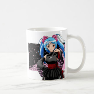 De Café Caneca da menina do Anime