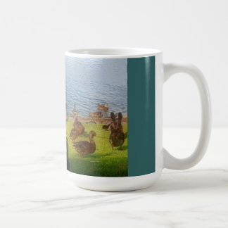 De Café caneca da menina do pato
