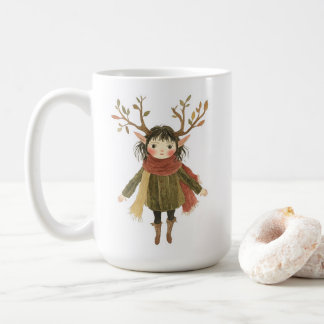 De Café Caneca da Menina Fada da Floresta Caprichosa