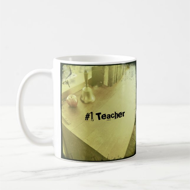 De Café Caneca da mesa do professor (Esquerda)