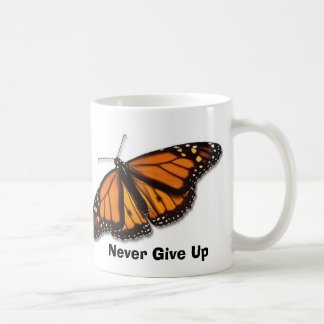 De Café caneca da monarca-borboleta