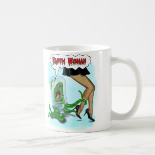 De Café Caneca da mulher da terra