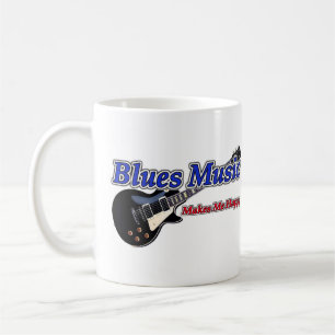 De Café Caneca da música dos azuis