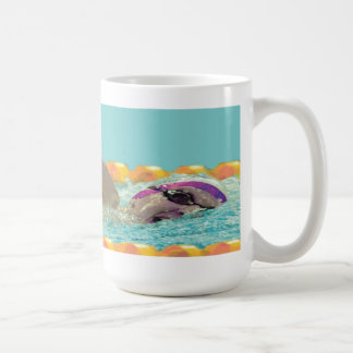De Café Caneca da natação do estilo livre