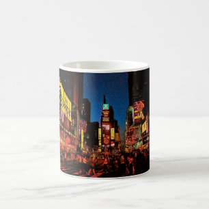De Café Caneca da Nova Iorque (néon)