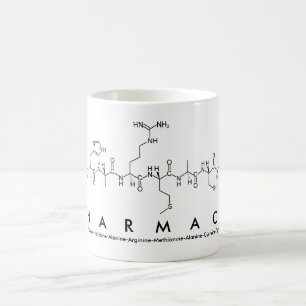 De Café Caneca da palavra do peptide da farmácia