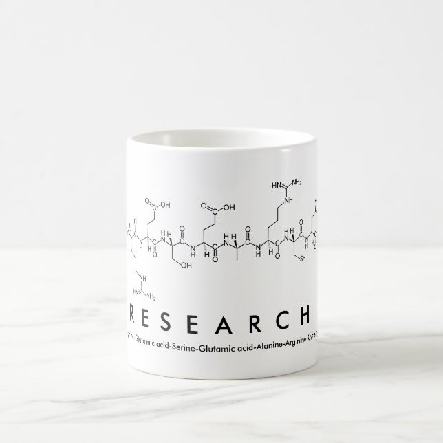 De Café Caneca da palavra do peptide da pesquisa (Centro)