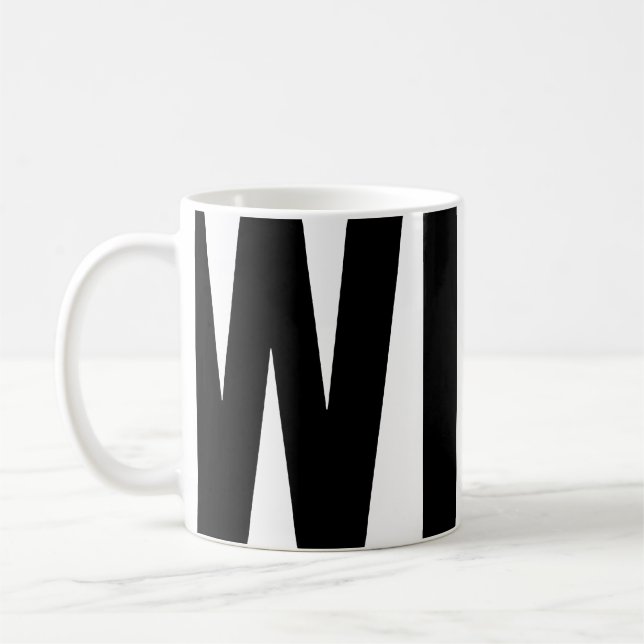 De Café Caneca da palavra do PISCAR OS OLHOS (Esquerda)