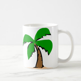 De Café Caneca da palma da ilha