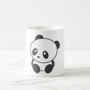 De Café Caneca da panda