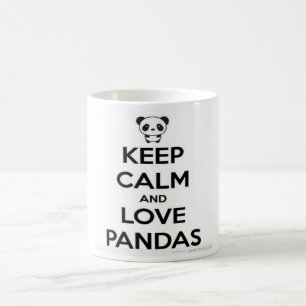 De Café Caneca da panda