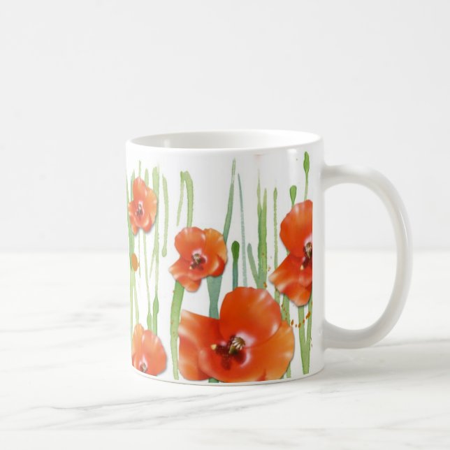 De Café Caneca da papoila (Direita)
