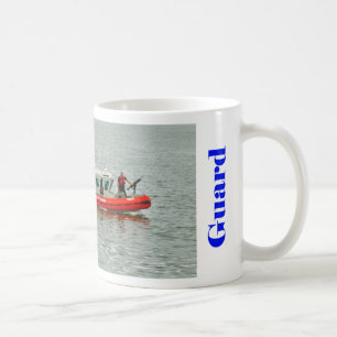 De Café Caneca da patrulha da guarda costeira