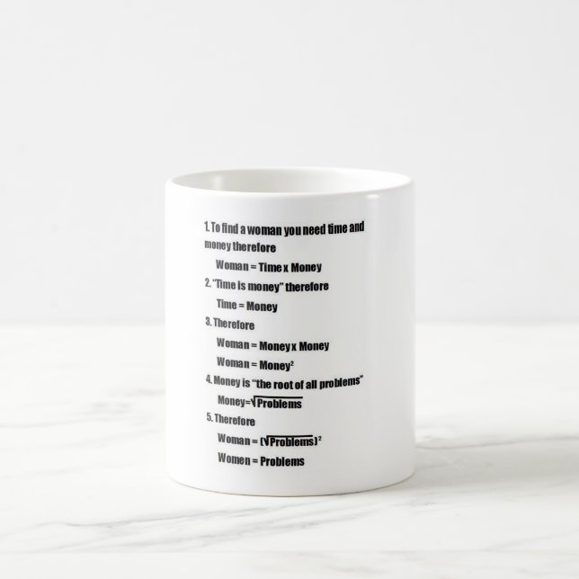 De Café Caneca da piada dos Maths (Centro)