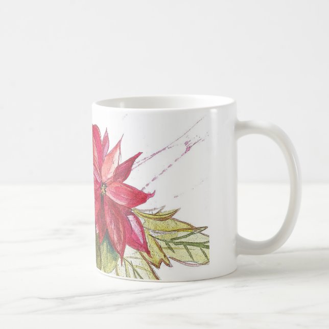 De Café Caneca da poinsétia (Direita)