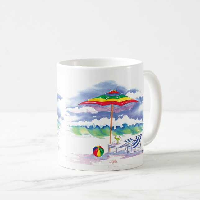 De Café Caneca da praia (Frente Esquerda)