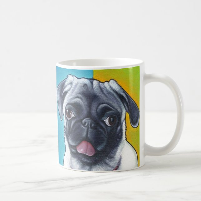 De Café Caneca da princesa do Pug (Direita)