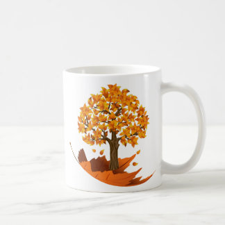 De Café Caneca da queda do outono
