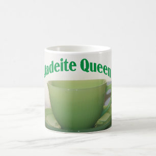 De Café Caneca da rainha da jadeíte