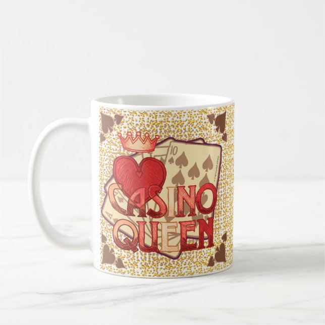 De Café Caneca da Rainha do Cassino Vencedora (Esquerda)