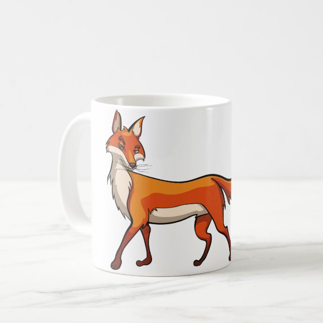 De Café Caneca da Raposa Doce (Frente Esquerda)