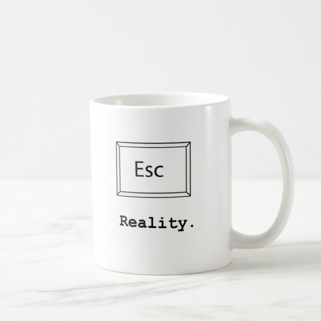 De Café caneca da realidade do escape (Direita)
