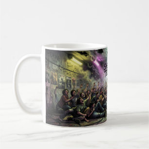 De Café Caneca da Rebelião Grunge da Juventude em Porão