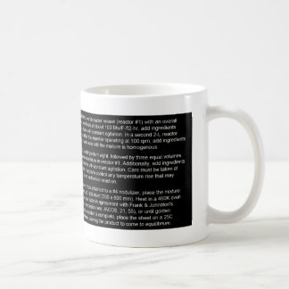 De Café Caneca da receita do engenheiro Geeky engraçado