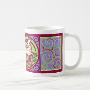 De Café Caneca da rena do Greeting'" estação do original
