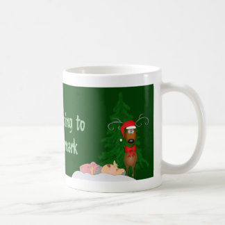 De Café Caneca da rena e da avó
