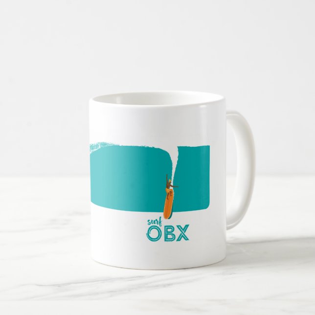 De Café Caneca da reunião informal do surf OBX (Frente Esquerda)