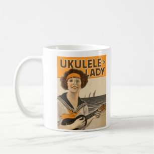 De Café Caneca da senhora #2 do Ukulele