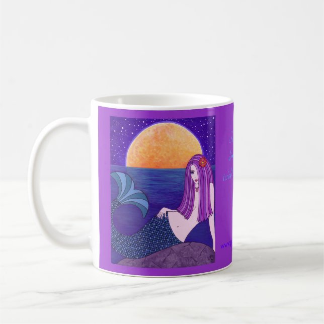De Café Caneca da sereia da fantasia (Esquerda)